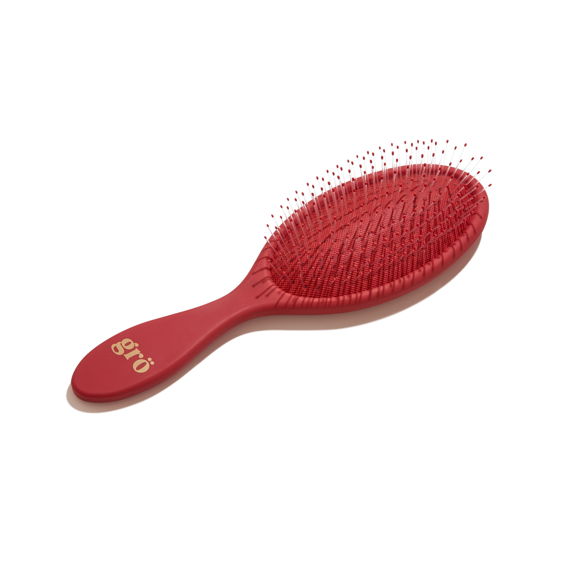 The Red Velvet Gro Brush - Gentle Everyday Detangling Brush